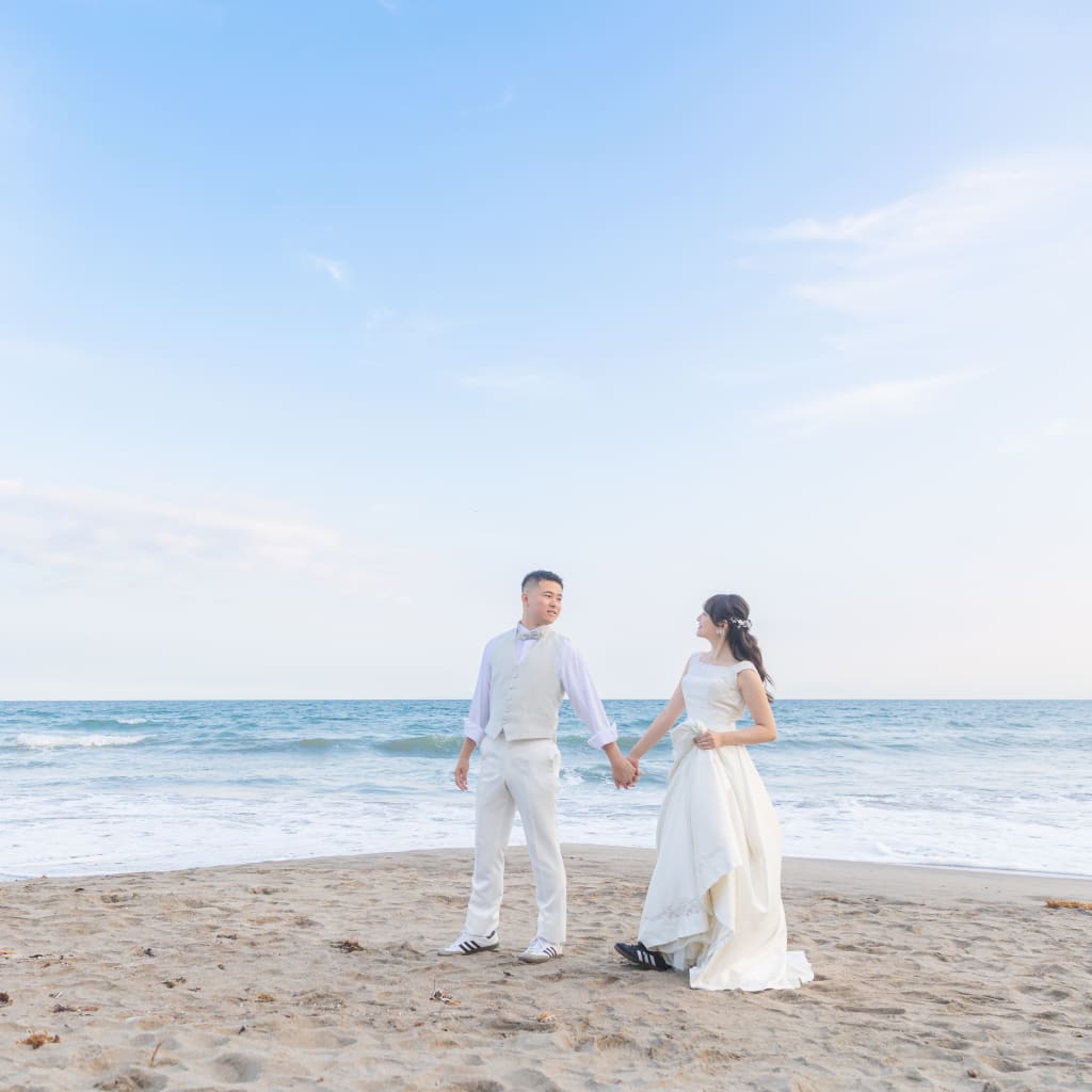 大好きな人と海