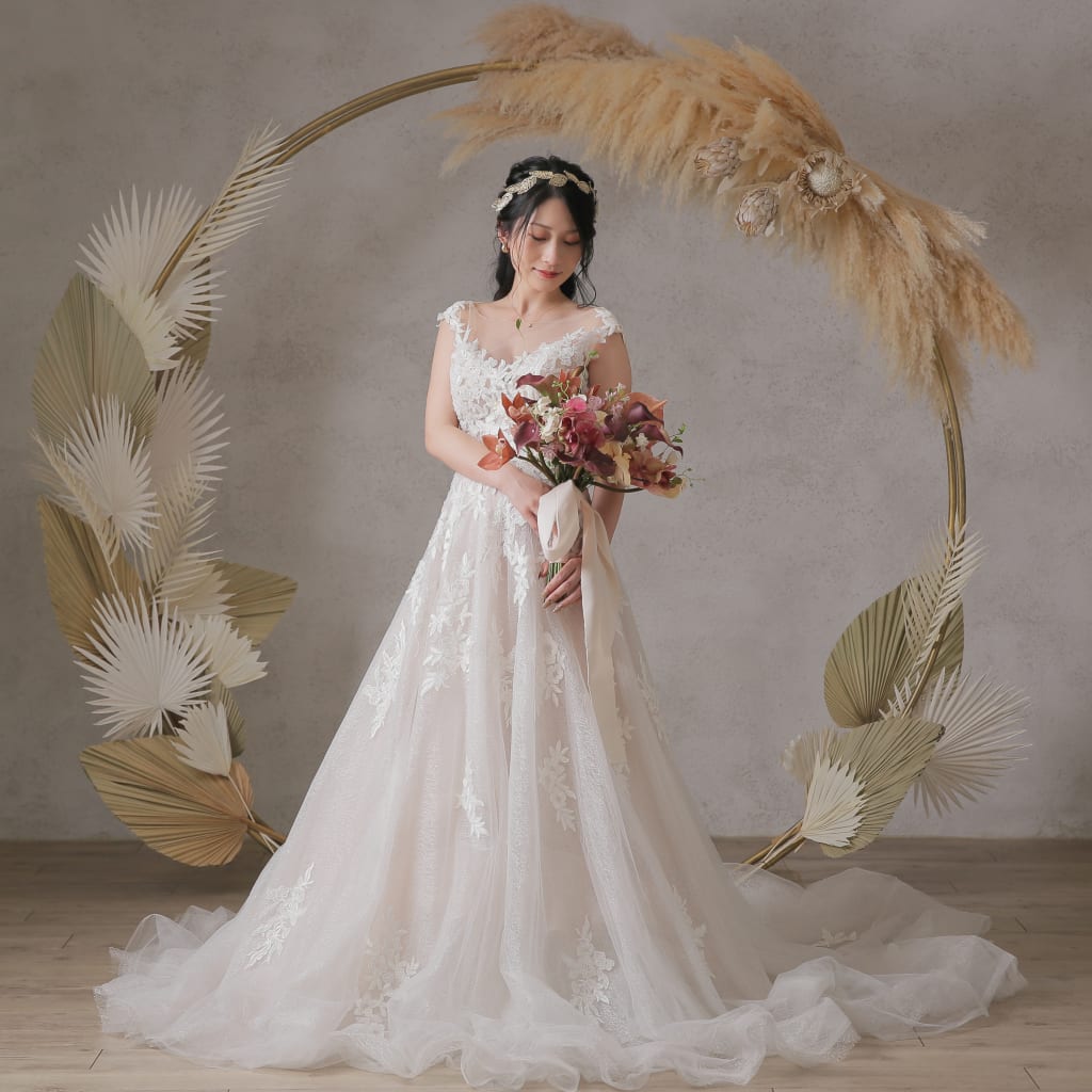 お洒落なウェディングドレス