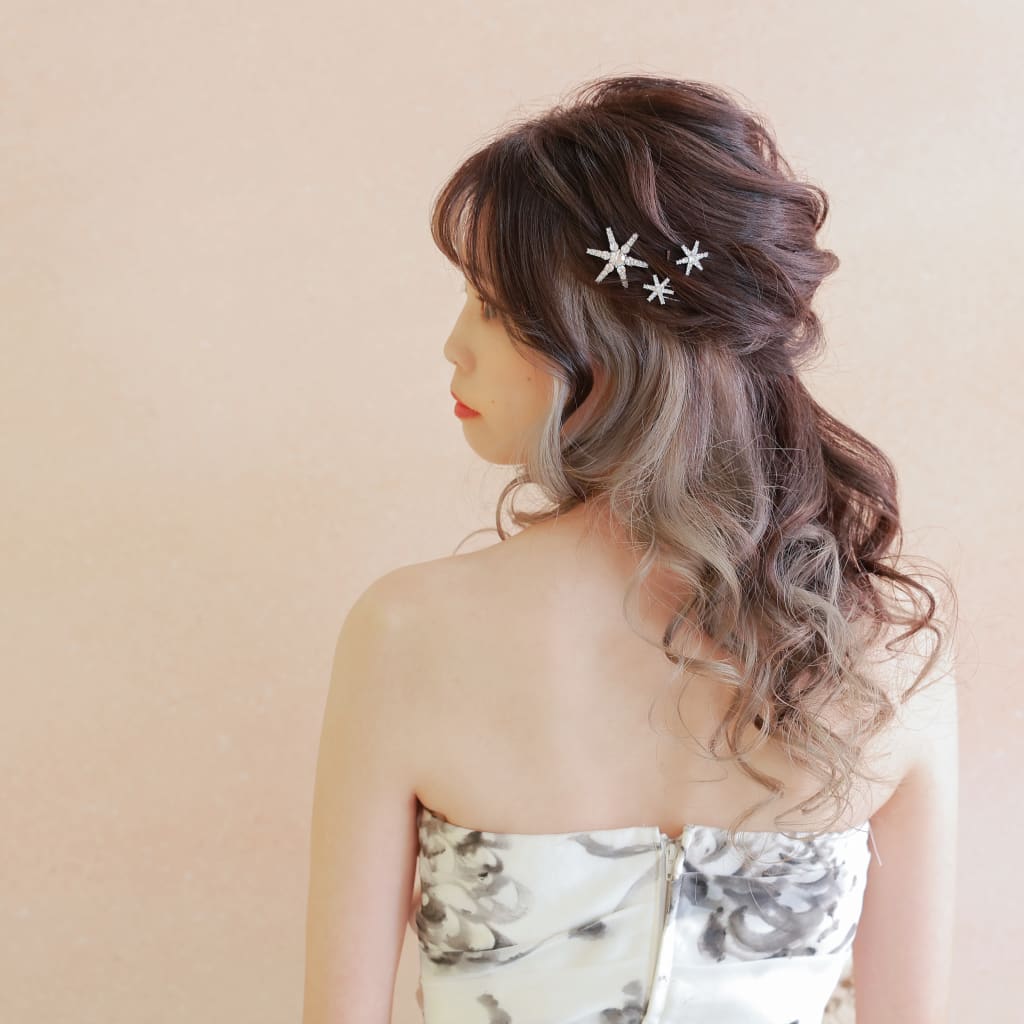 洋装ヘアスタイル