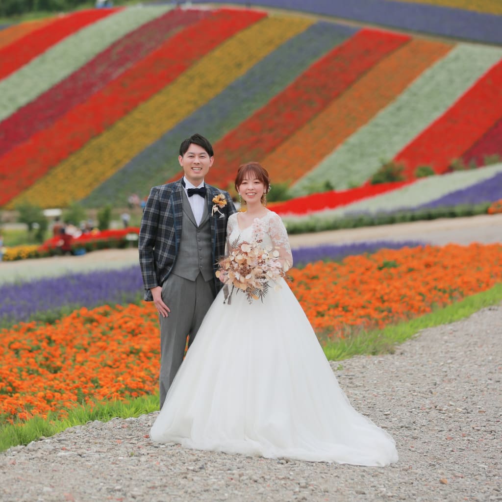 THE 北海道！！お花畑でのロケーションは必見！！