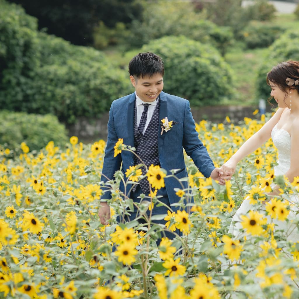 ひまわりロケ🌻と和装スタジオ👘