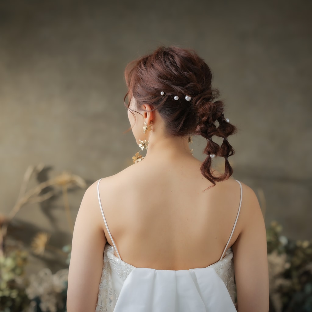 洋装ヘアスタイル