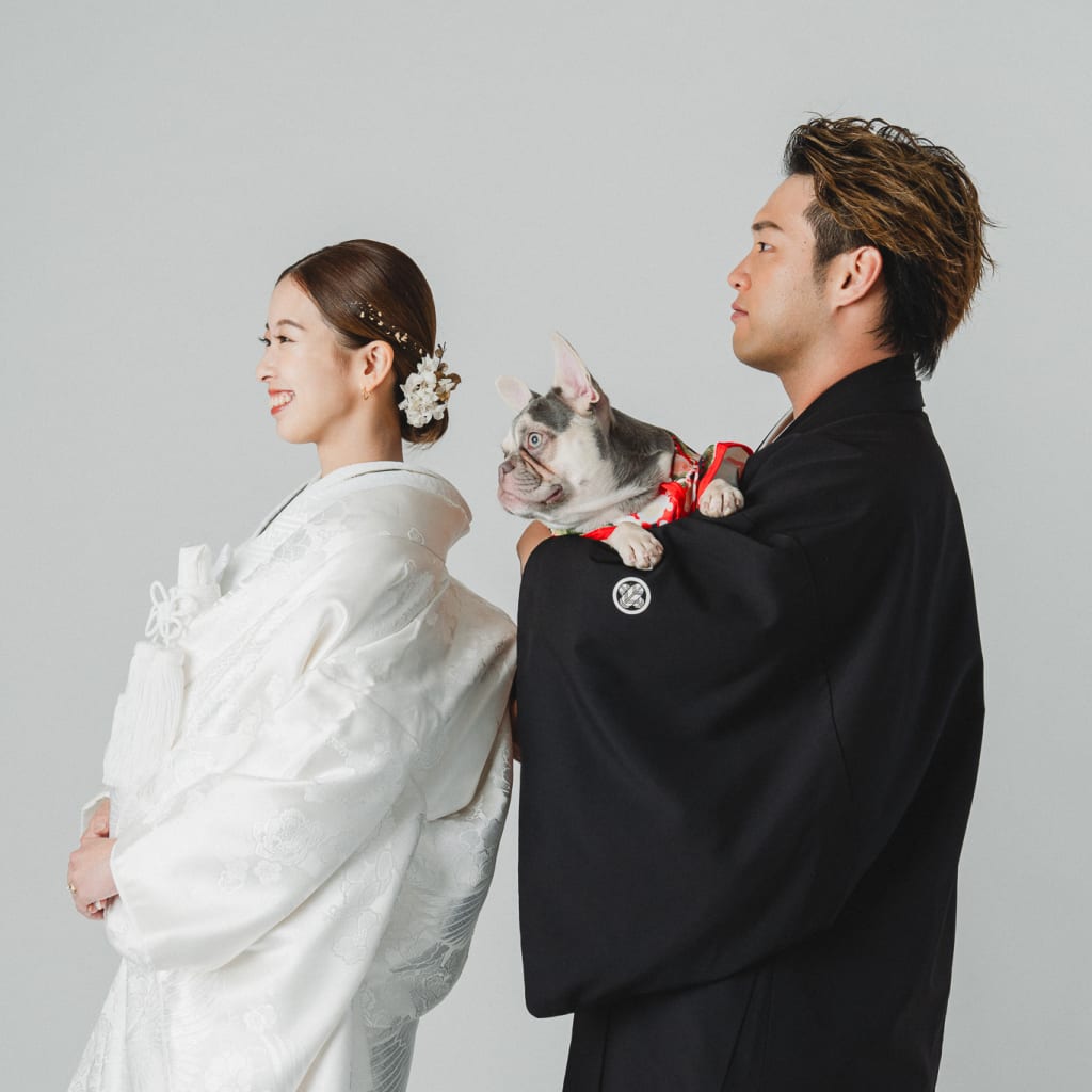 和装スタジオPlus犬と