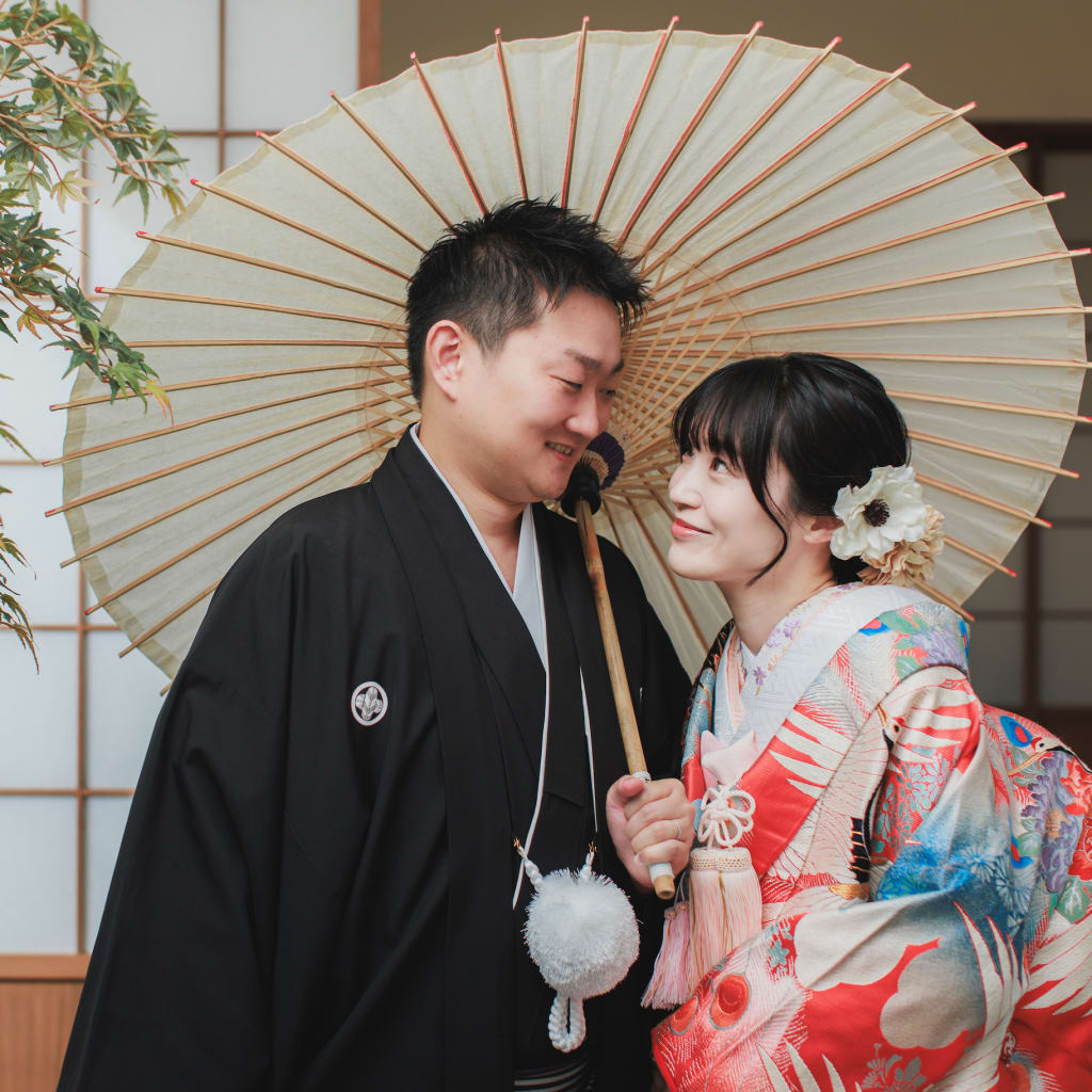 和装撮影　”傘”を使ったショット