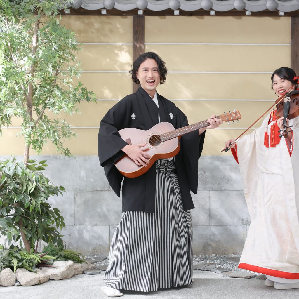 お二人らしさ満載！！〜屋内庭園スタジオ〜