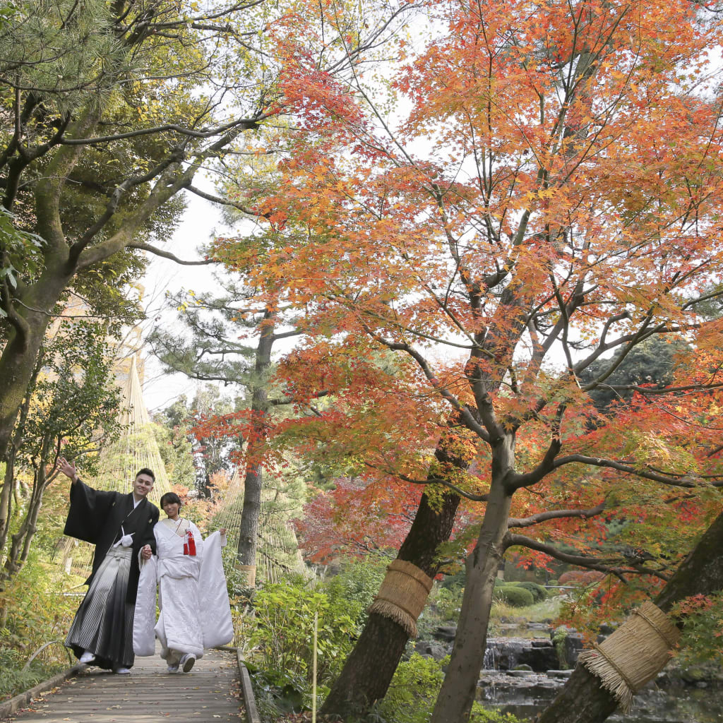 甘泉園の紅葉を堪能できる写真5選！