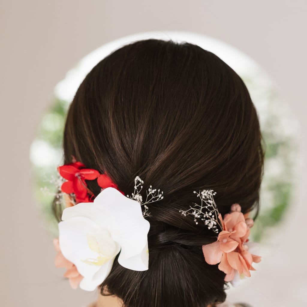 綺麗めシニヨン