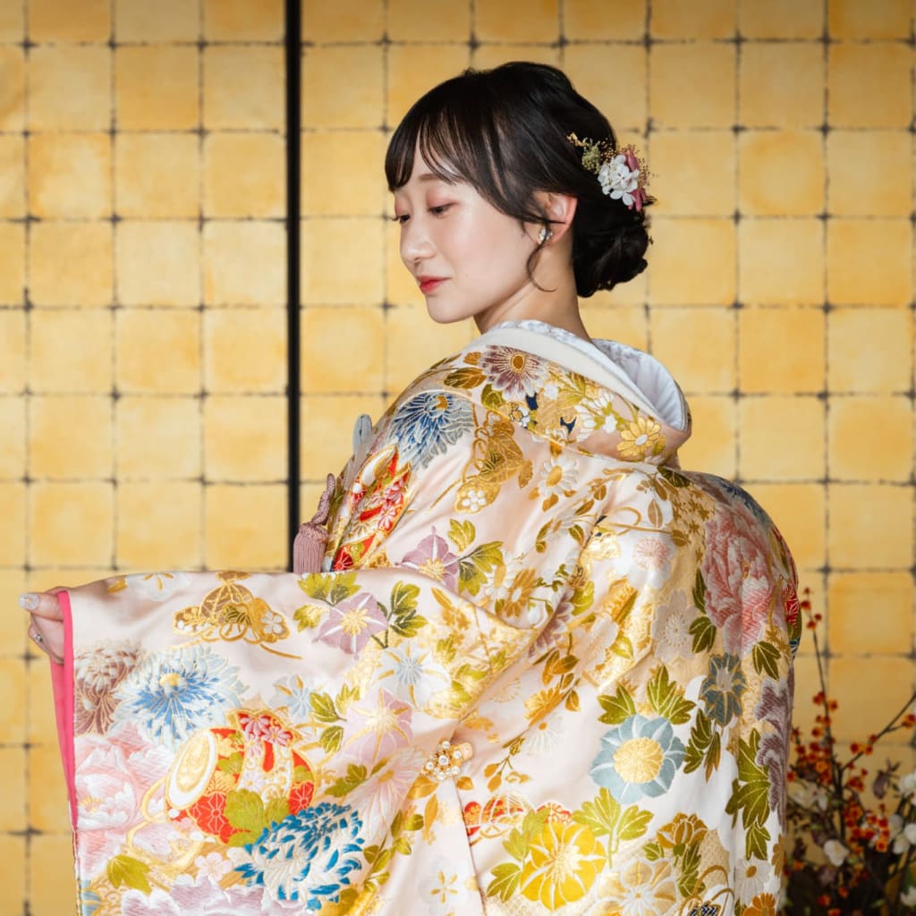 ゆるふわシニヨン