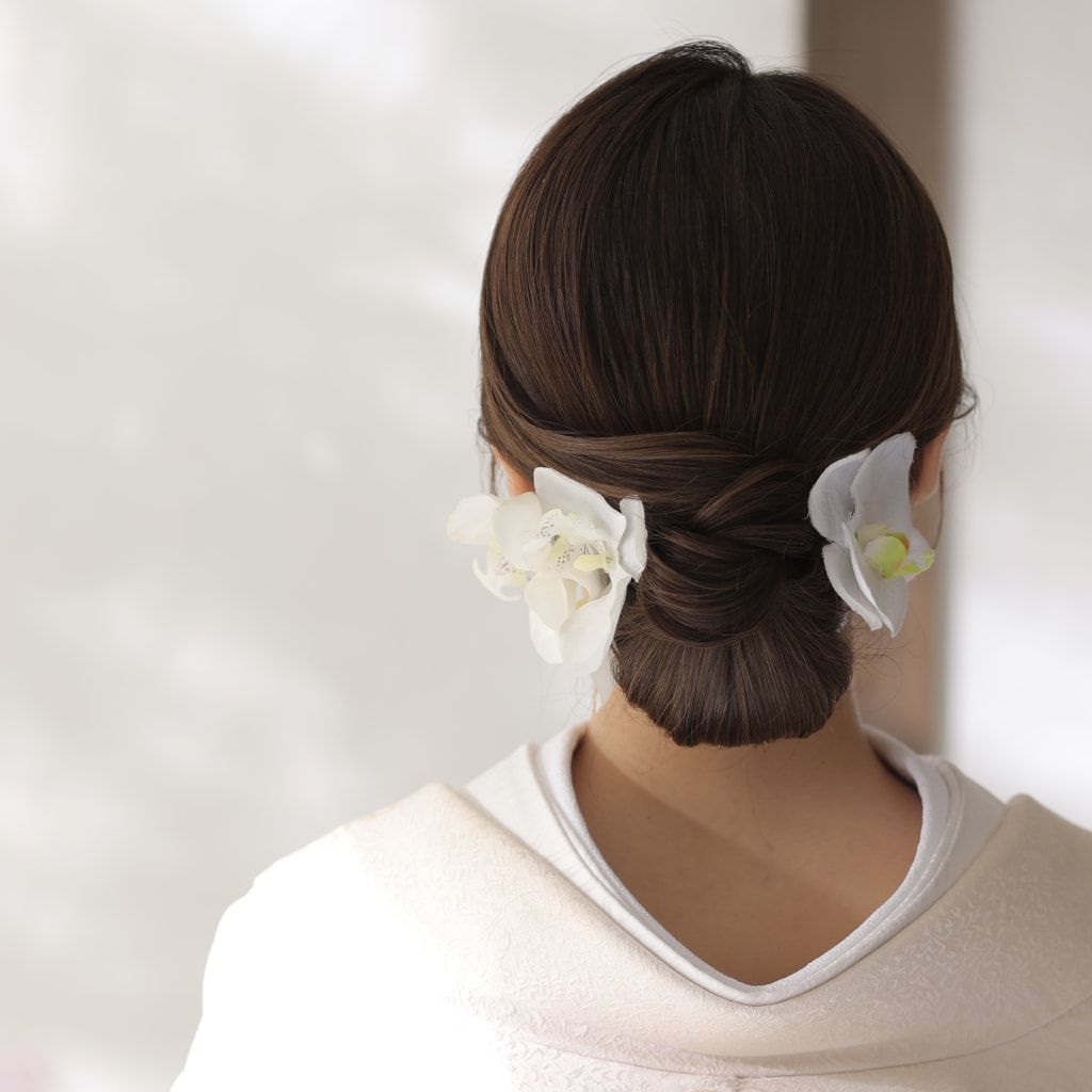 和装ヘア＋洋装ヘアチェンジ