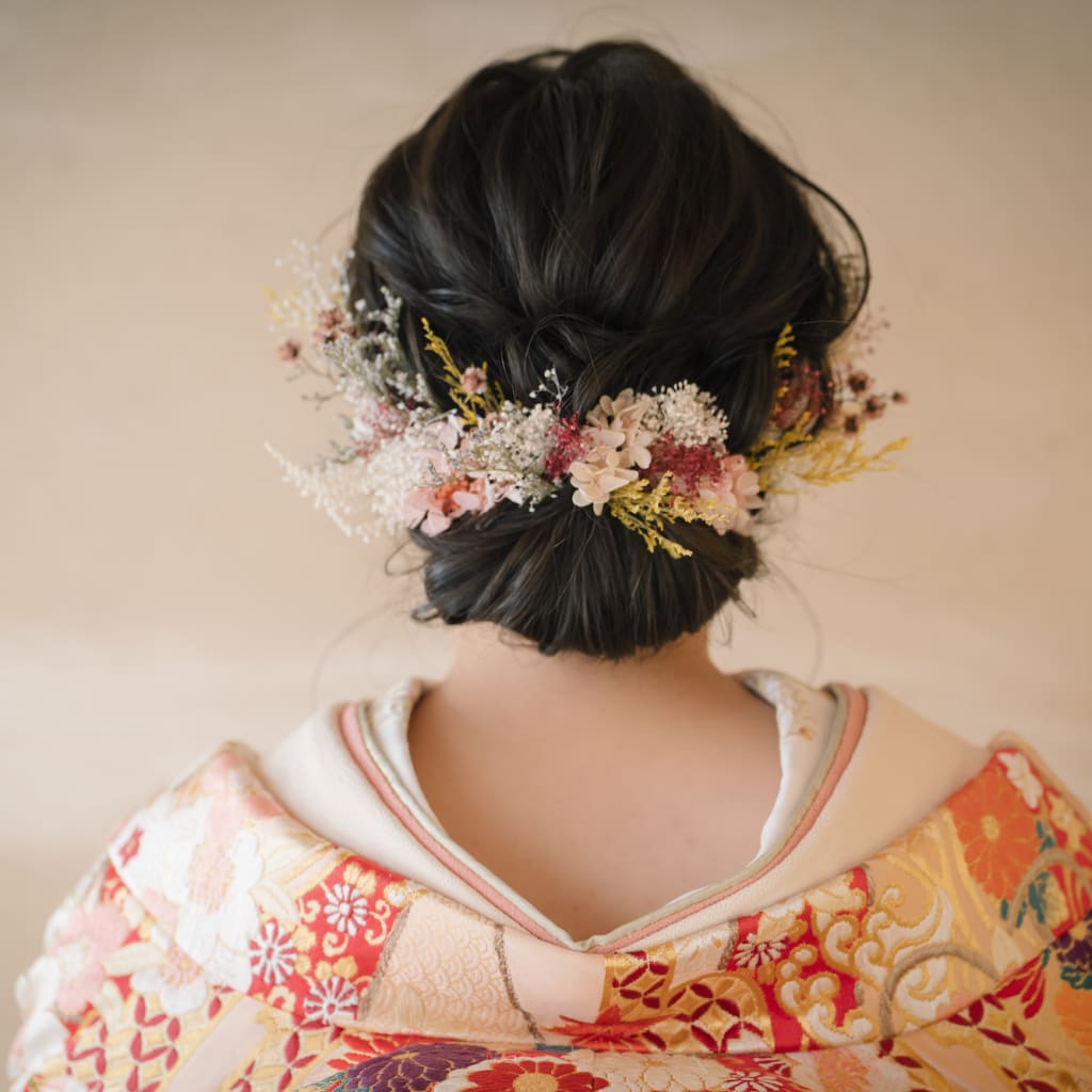 和装ヘア・コーディネート♪