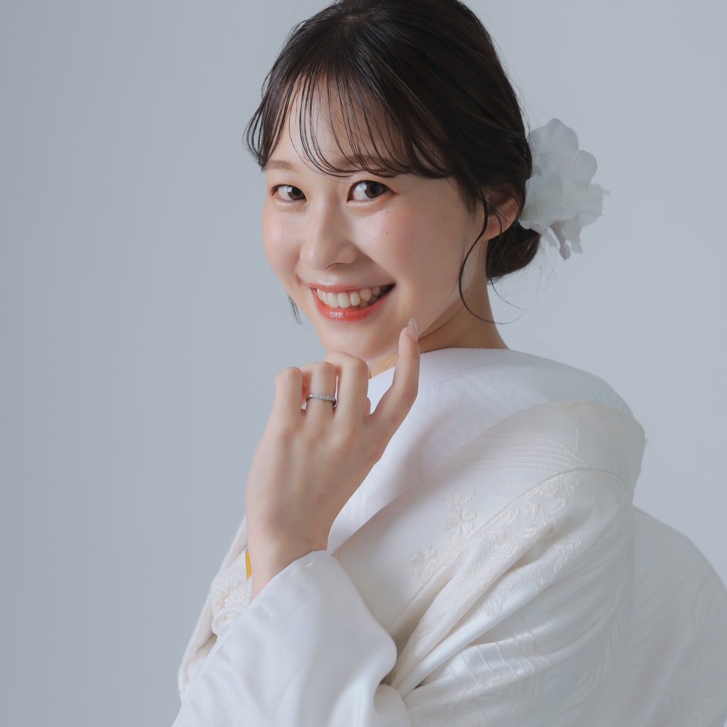 白無垢×綺麗め