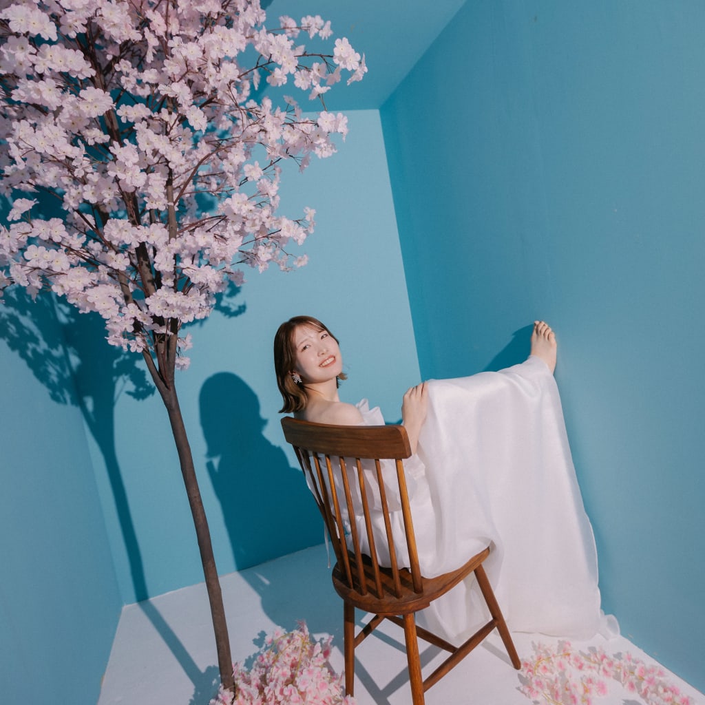 春先取り！！！スタジオで桜フォト🌸