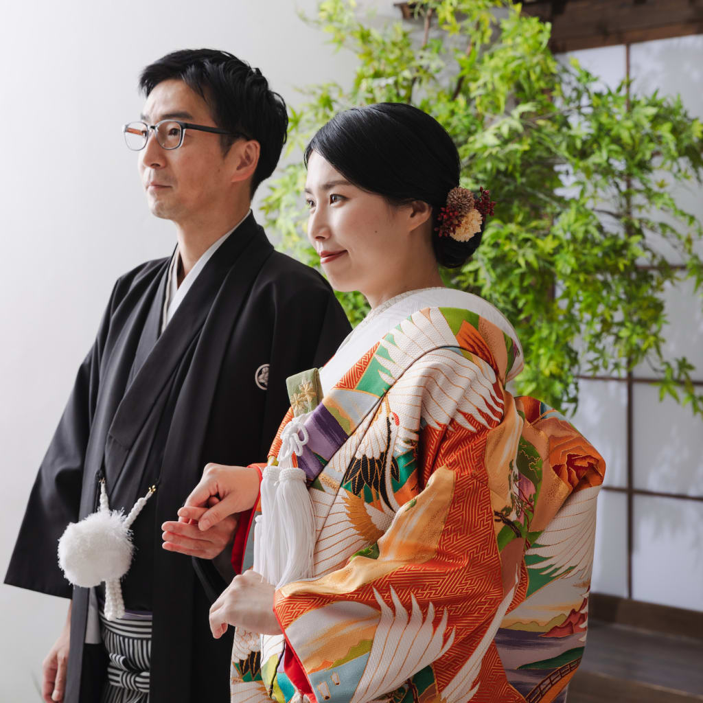 持ち込みアイテムを使った屋内庭園スタジオ！