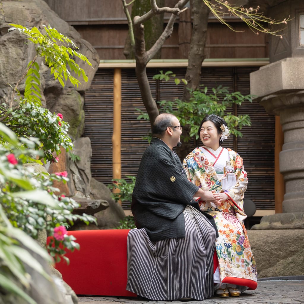 つきじ治作で残すウエディングフォト