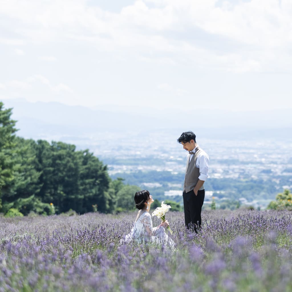 軽井沢で叶える　あこがれのラベンダー撮影
