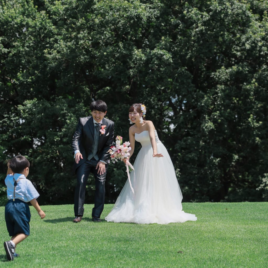 ガーデン撮影も人気です🌱