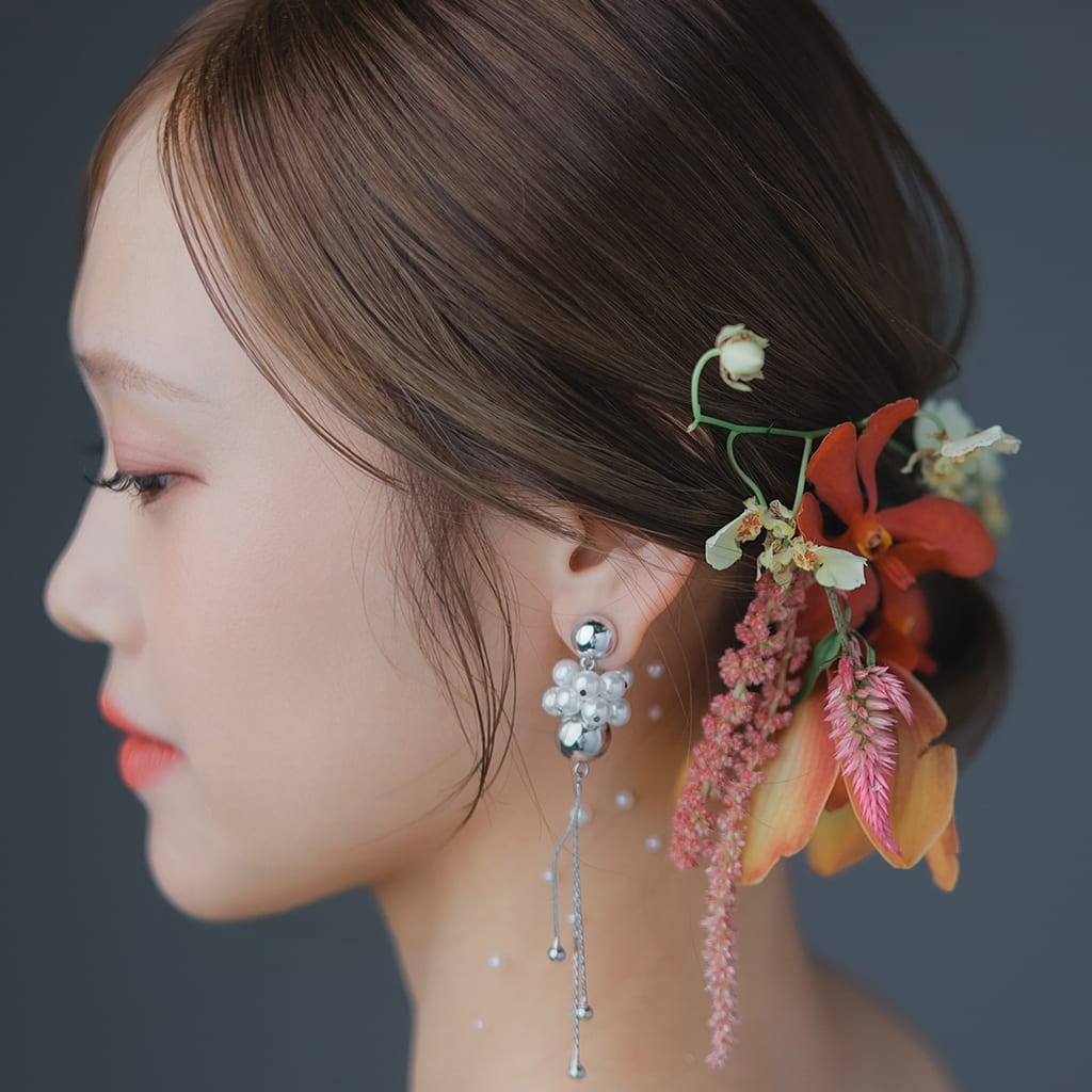 綺麗めシニヨン