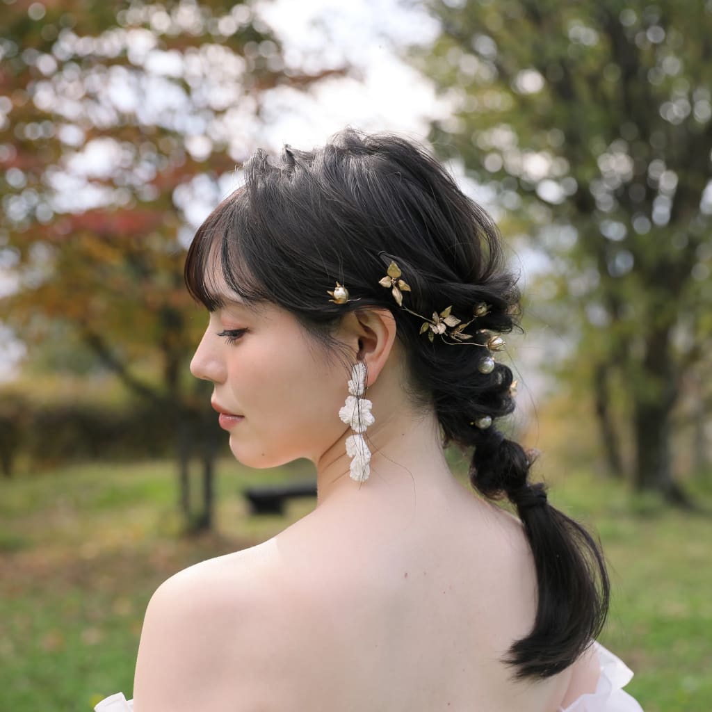 洋装ヘアスタイル