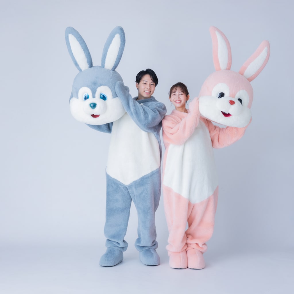  着ぐるみ入籍フォト