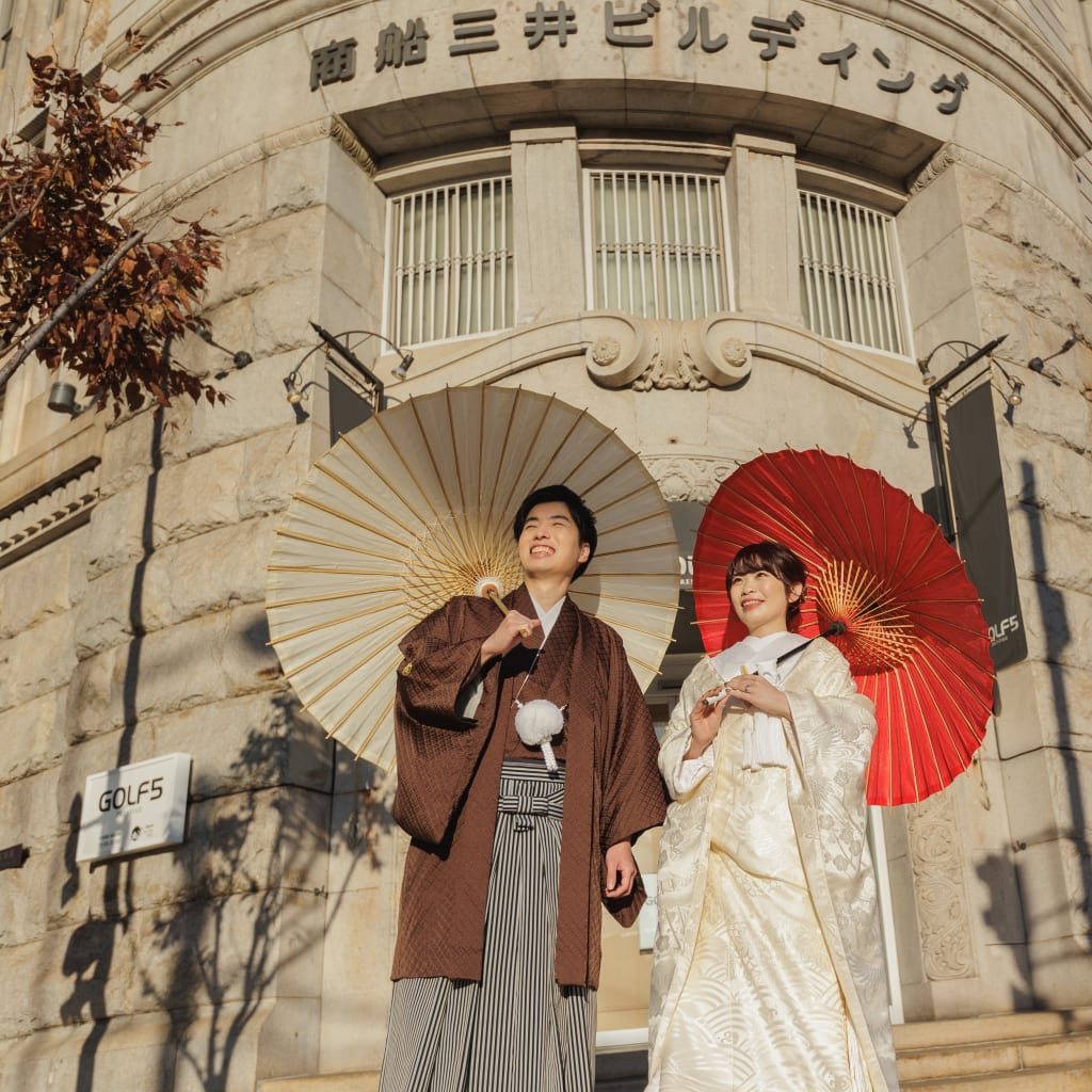 和装で旧居留地へ！