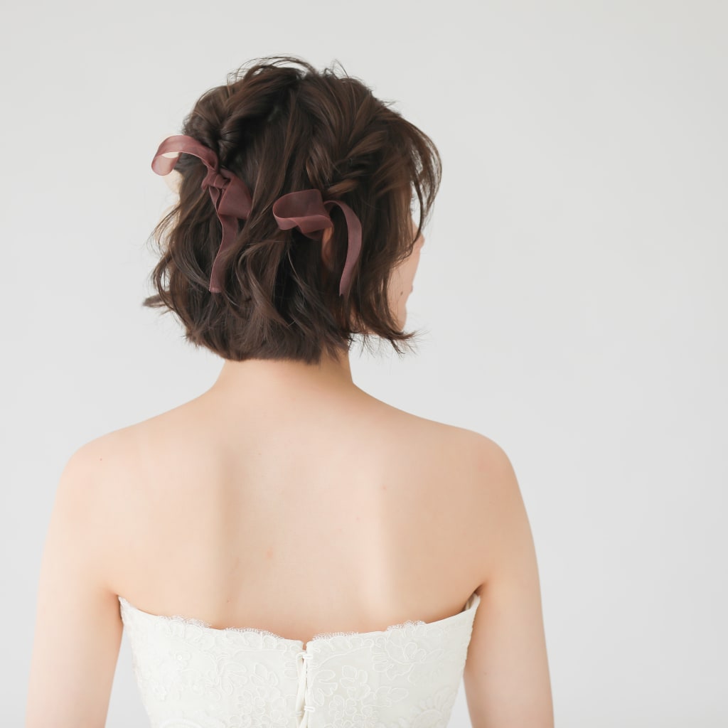 洋装ヘアスタイル