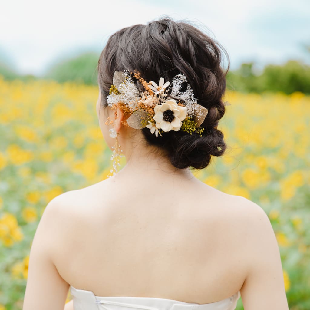 こだわりのドライフラワーで…🌼