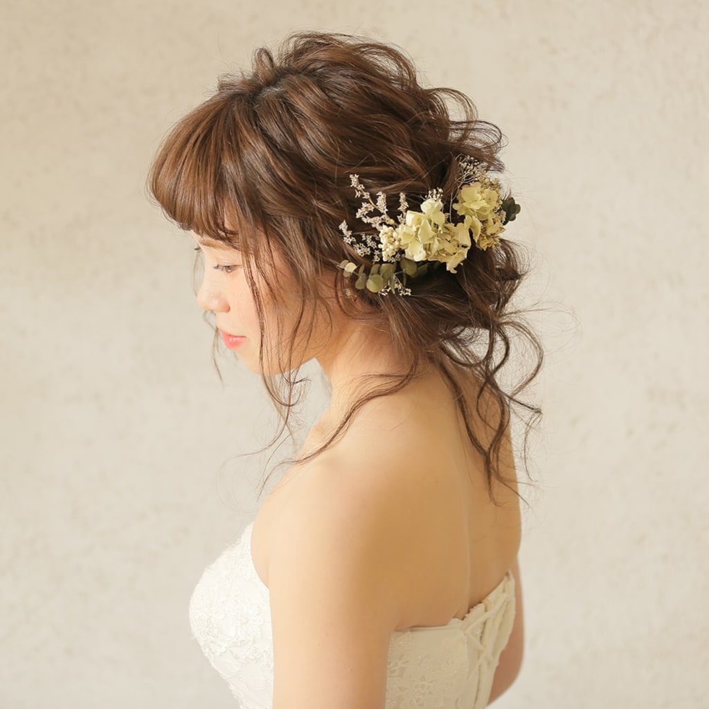 洋装ヘアスタイル