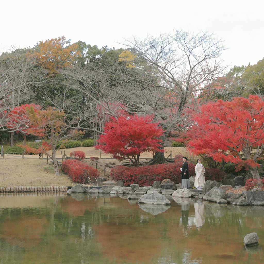 　秋の紅葉シーズン【しあわせの村】撮影