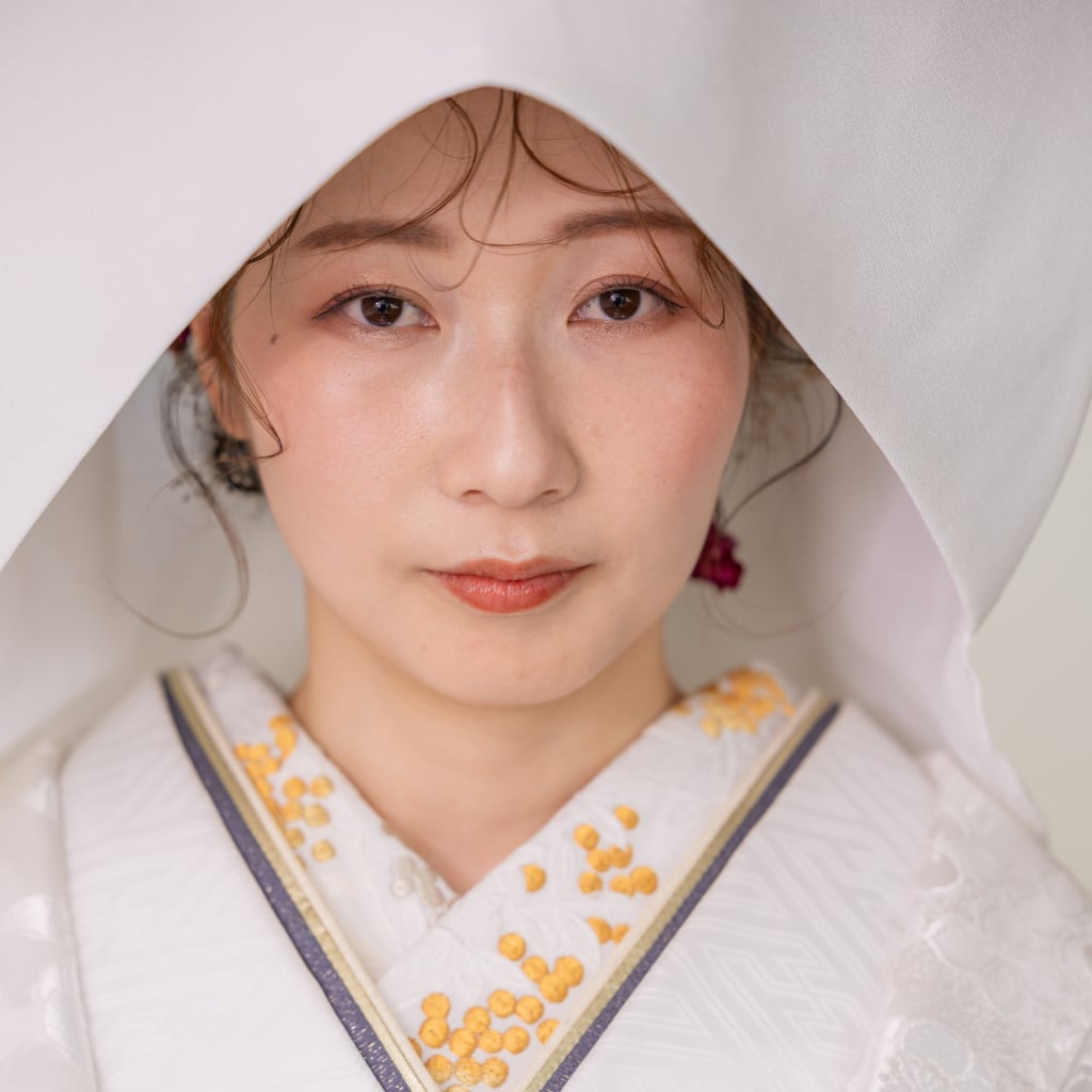 今しかかぶれない。だからこそ残したい綿帽子姿