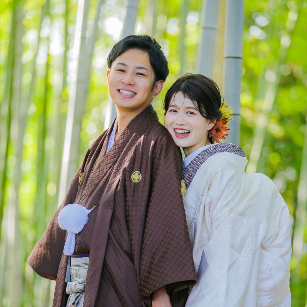 色打掛と白無垢両方着れます♪