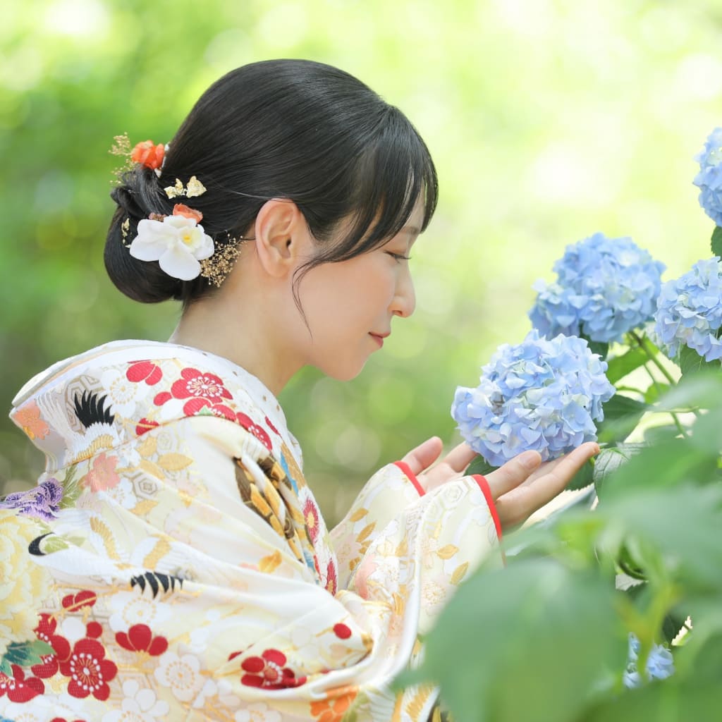 昭和記念公園の紫陽花
