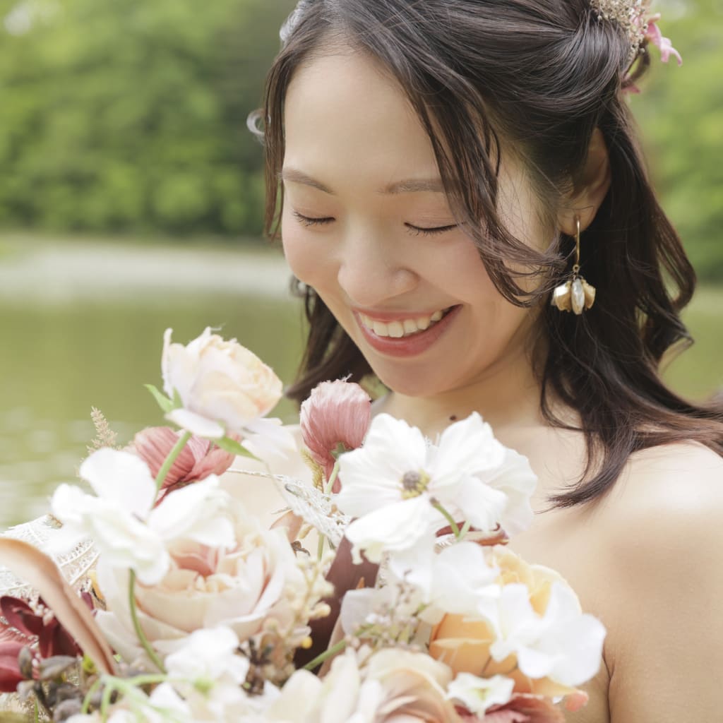 洋装ヘアスタイル