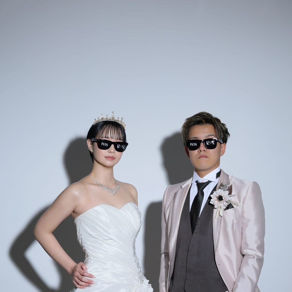 アイテムも使ってお二人らしく！