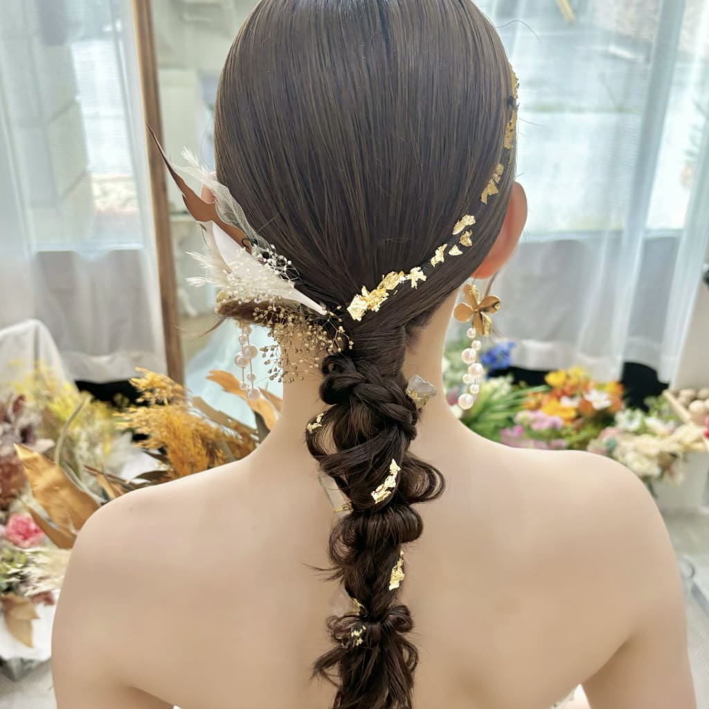 金箔＆銀箔ヘアーアレンジ集🫶
