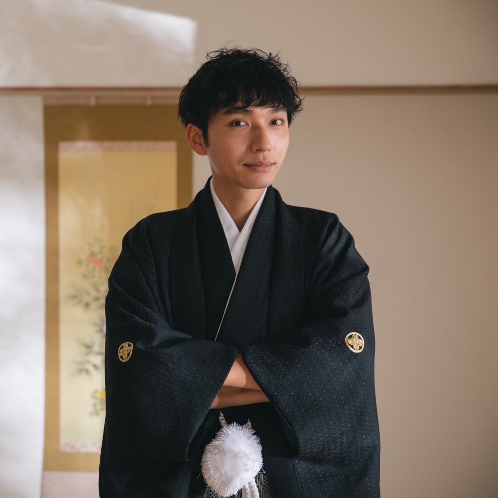 ご新郎様紋服コーディネート