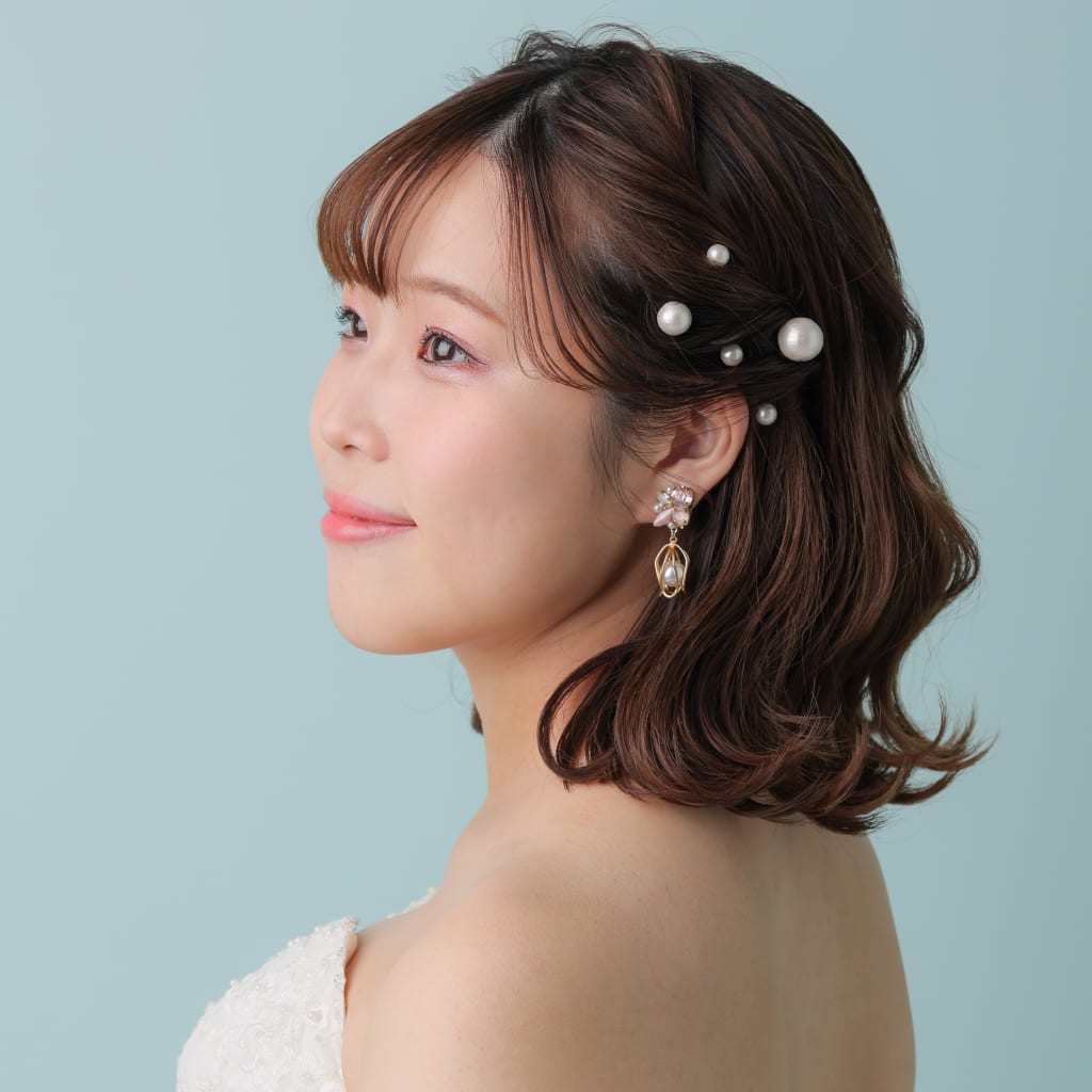 洋装ヘアスタイル