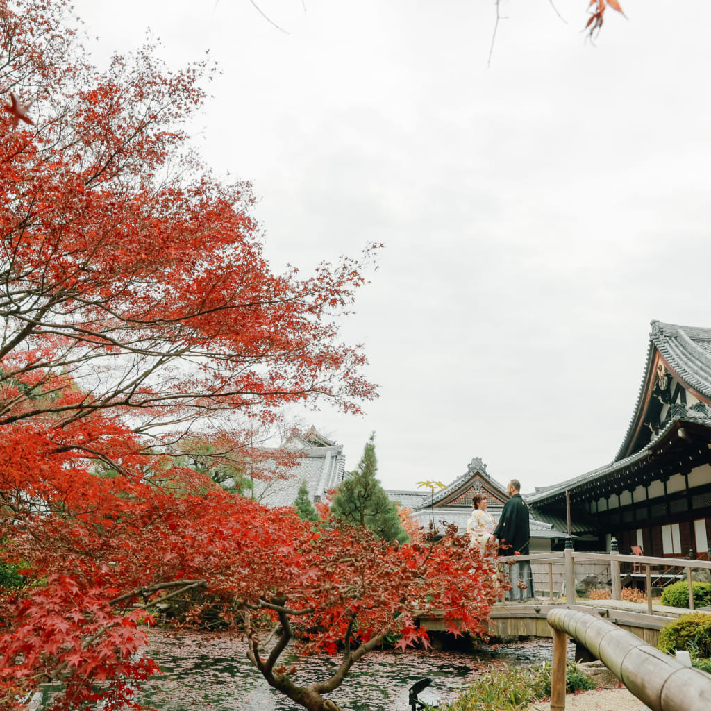 真っ赤な「金戒光明寺」ロケーション＾＾