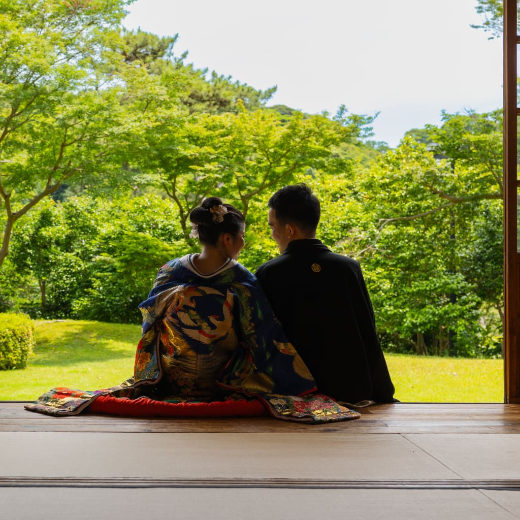 三溪園にある本格的なお茶室で