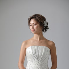 気品あるれる大人クラシカルなウエディングドレス