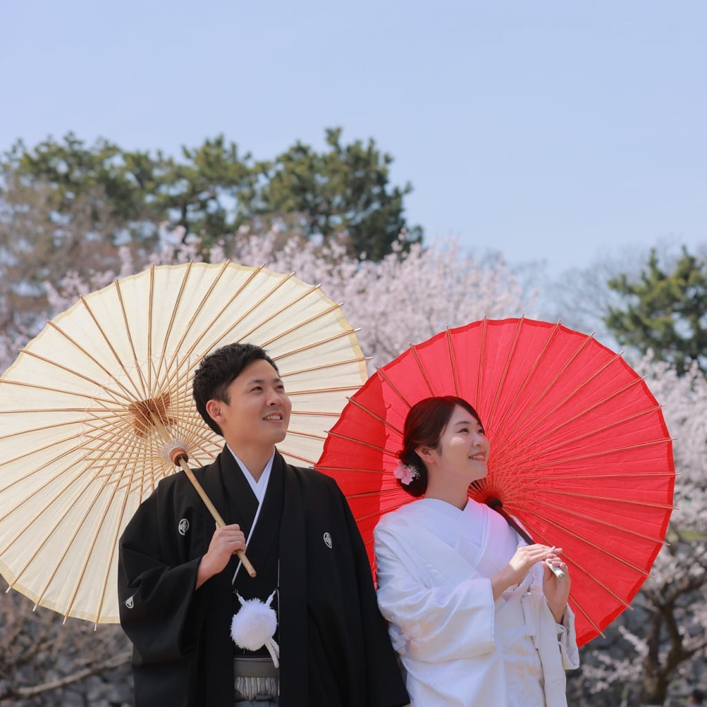 桜咲き誇る名古屋城！ | デコルテフォトグラフィー | 前撮り・フォトウェディング
