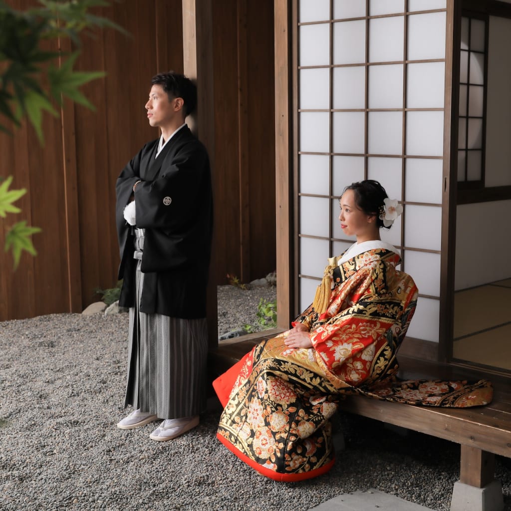 ＊和装の定番プランのご紹介＊【屋内庭園スタジオ】 | デコルテフォトグラフィー | 前撮り・フォトウェディング
