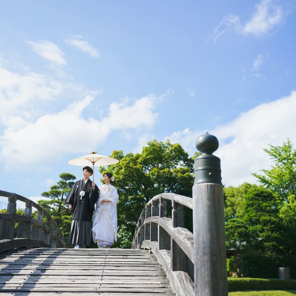 夏の花田苑 | デコルテフォトグラフィー | 前撮り・フォトウェディング