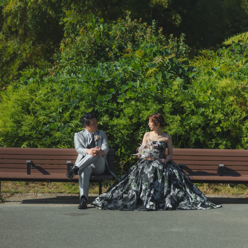 鶴見緑地ロケーション | デコルテフォトグラフィー | 前撮り・フォトウェディング