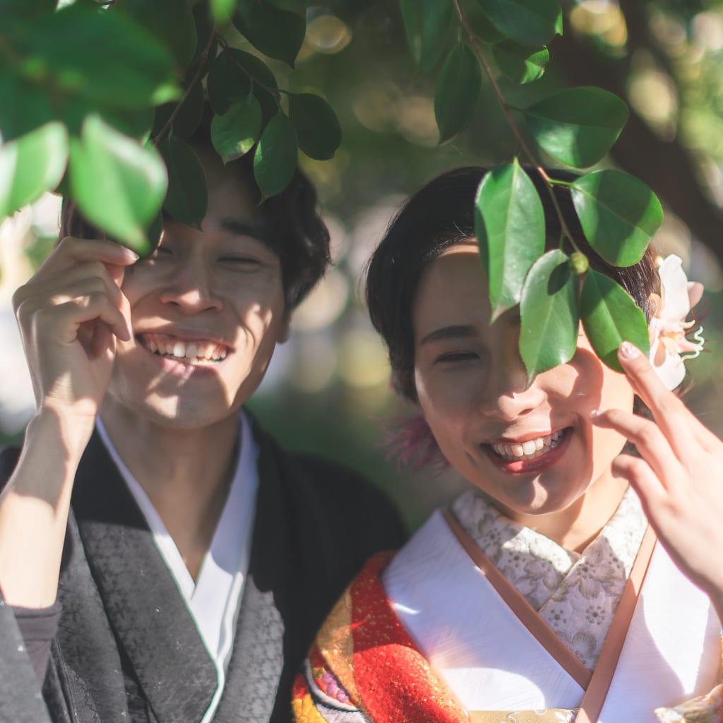 平成庭園　和装前撮り