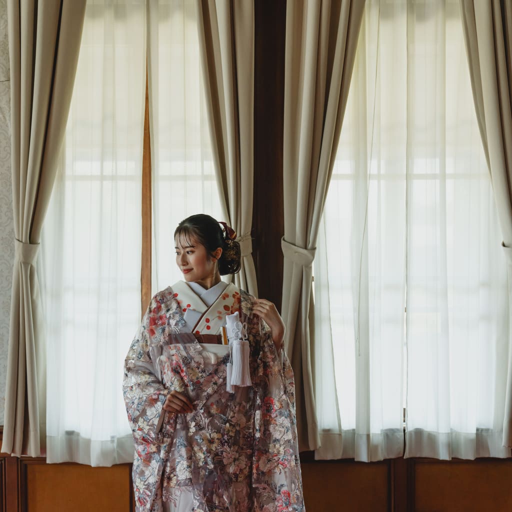 レトロ　結婚写真