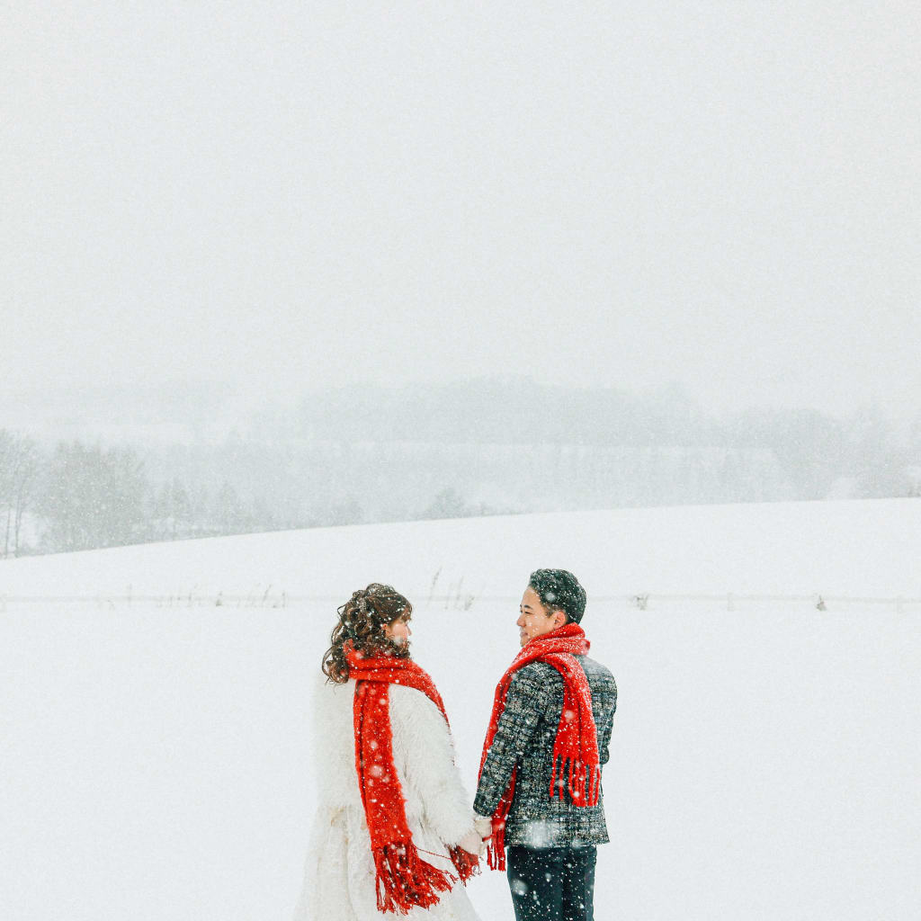 雪の中で、ふたりだけの物語。