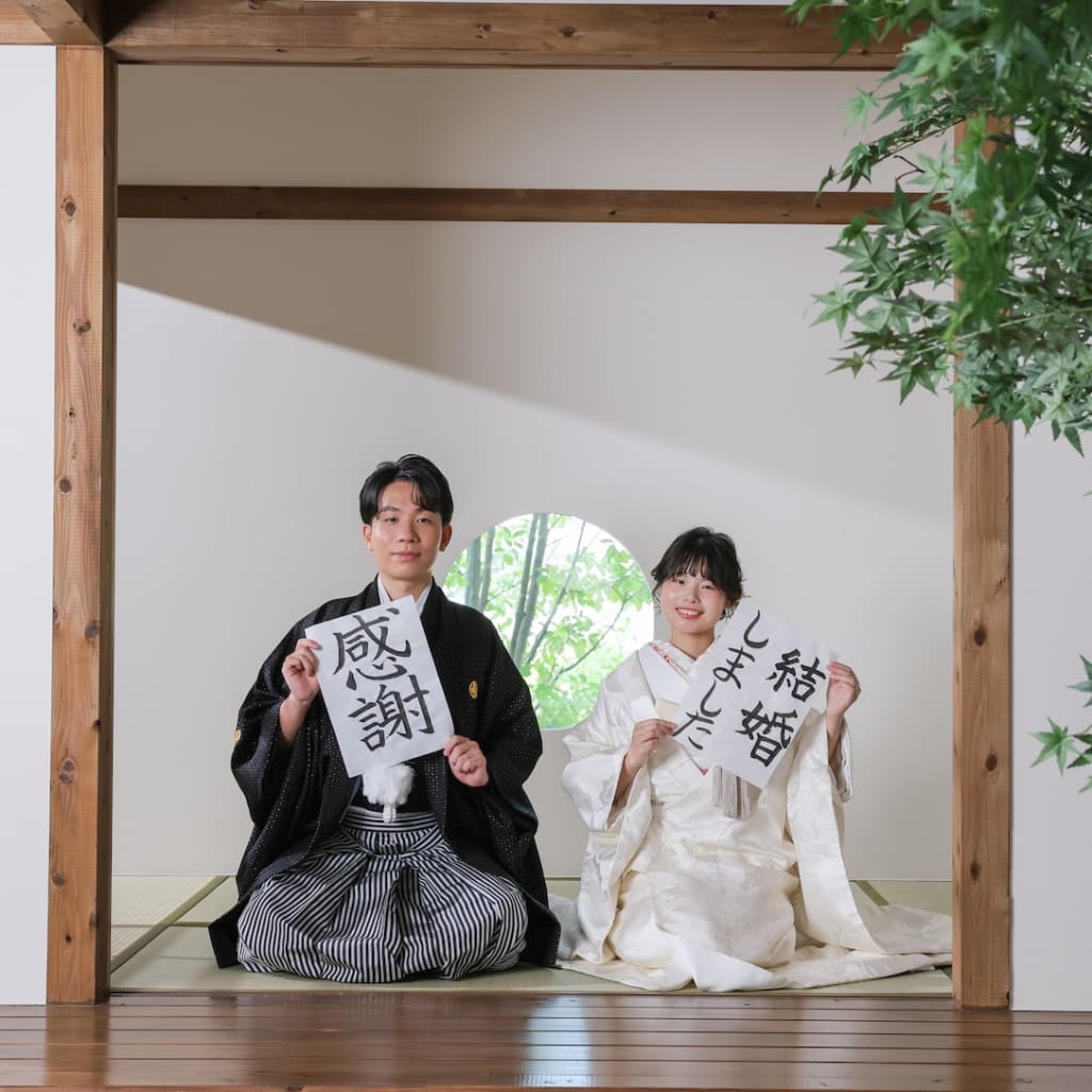 自然光のようなライティングでスタジオ撮影✨ | デコルテフォトグラフィー | 前撮り・フォトウェディング