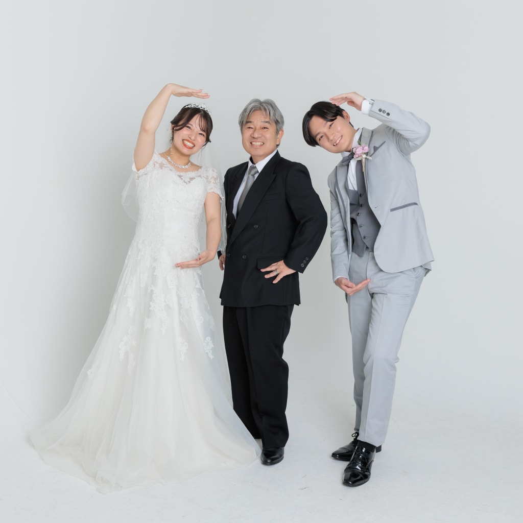 家族とお二人らしいフォトウェディングを！