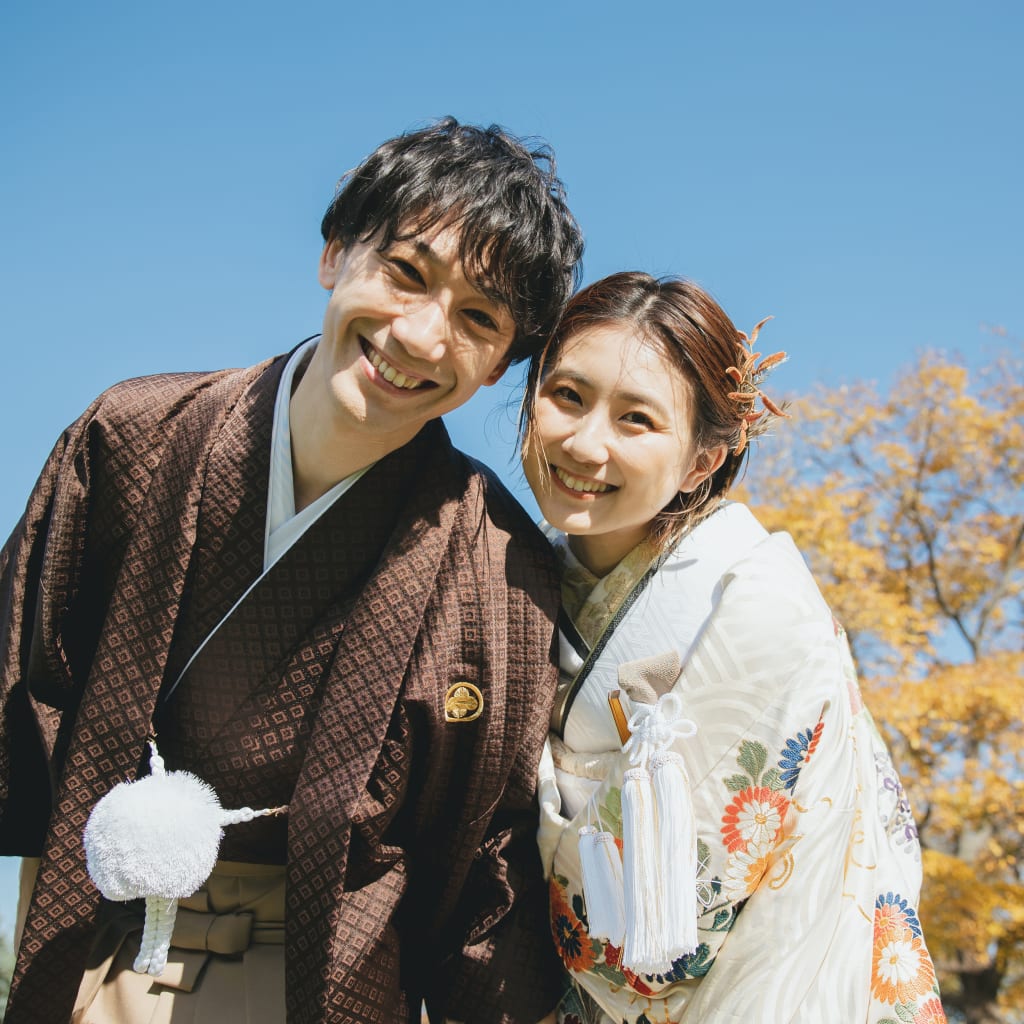 百合が原公園 | デコルテフォトグラフィー | 前撮り・フォトウェディング