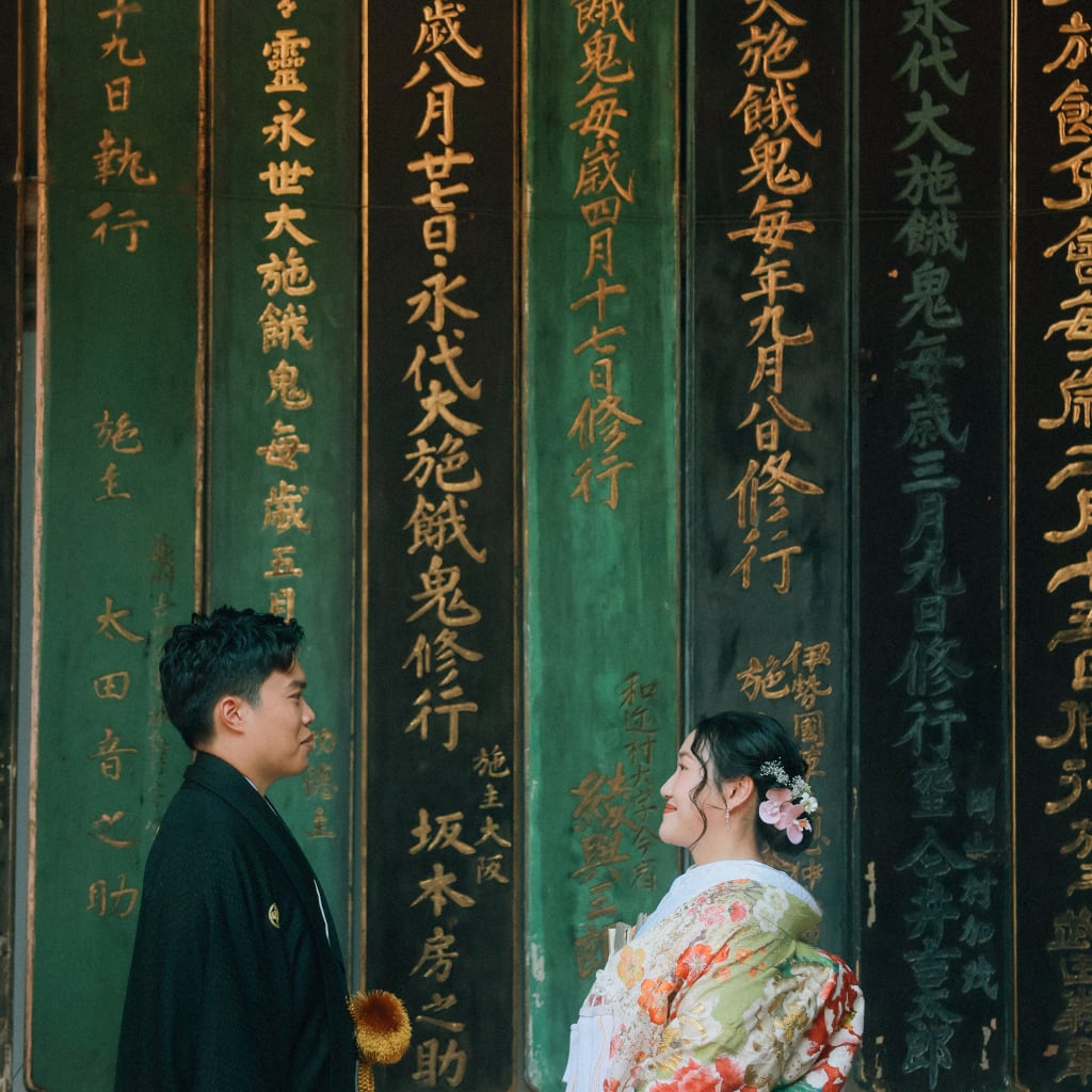  大切な一瞬を彩る秋の風景 | デコルテフォトグラフィー | 前撮り・フォトウェディング
